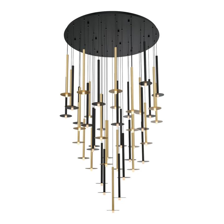 Ursula Round LED Chandelier-Fullstarlighting