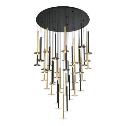 Ursula Round LED Chandelier-Fullstarlighting