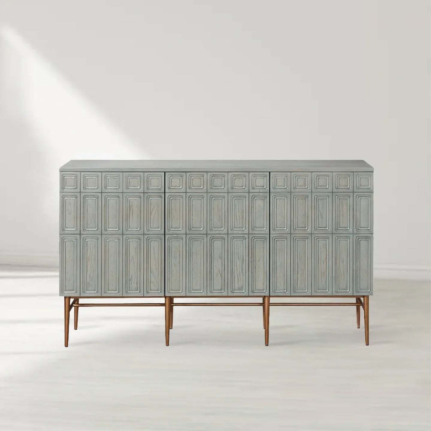 Verdin 3-Door TV Cabinet, Versatile Storage Cabinet for Living & Dining Spaces