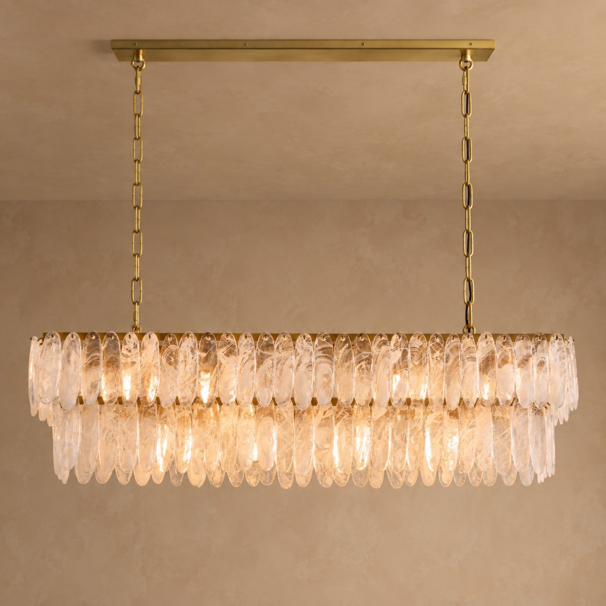 Verna 2-Tier Linear Chandelier