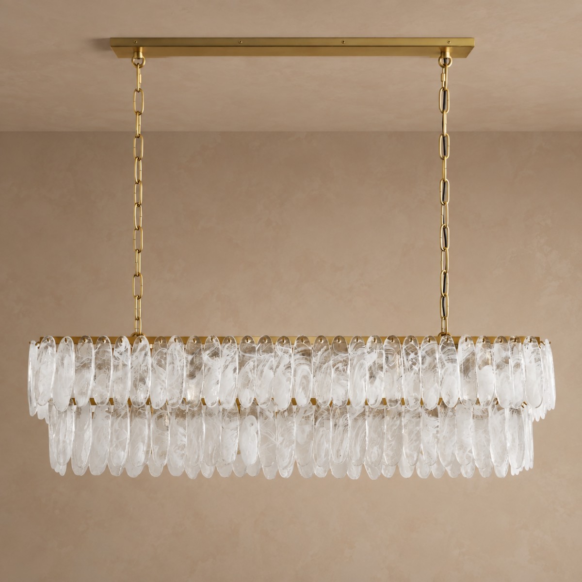 Verna 2-Tier Linear Chandelier