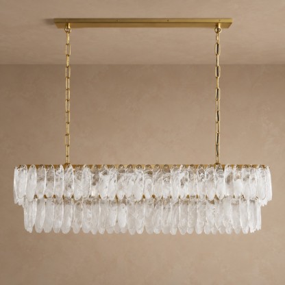 Verna 2-Tier Linear Chandelier
