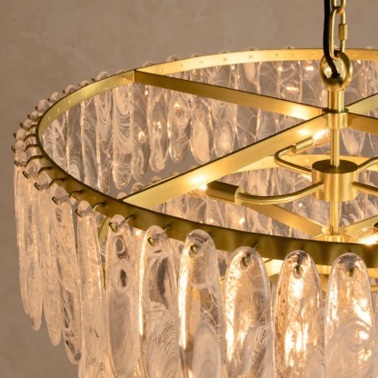 Verna 3-Tier Round Chandelier