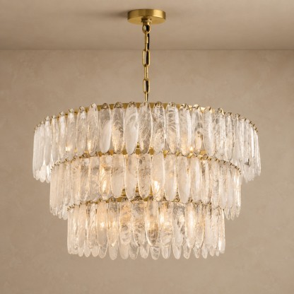 Verna 3-Tier Round Chandelier