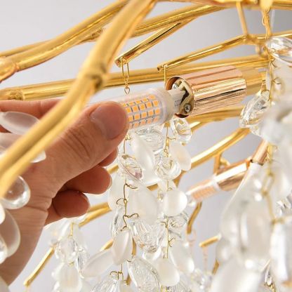 Vines Arc Branch Chandelier-Fullstarlighting