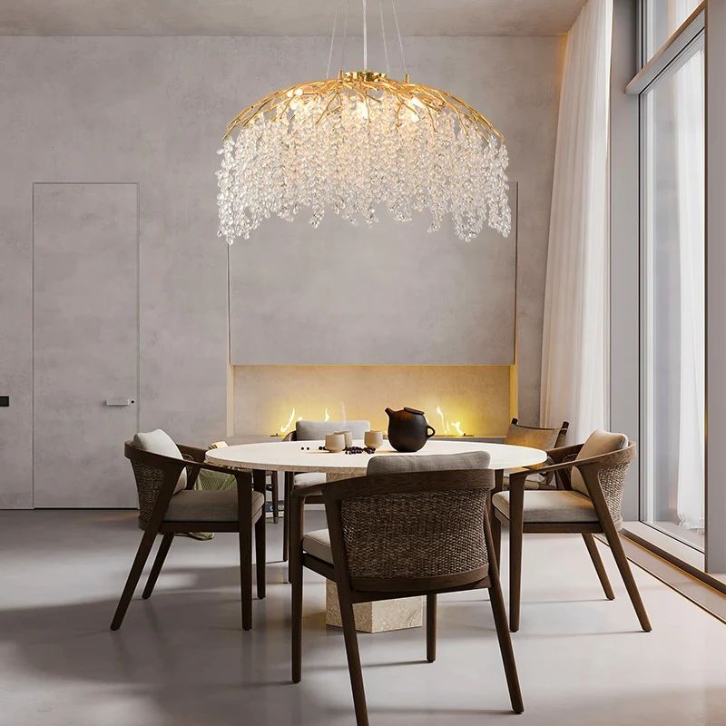 Vines Arc Branch Chandelier-Fullstarlighting