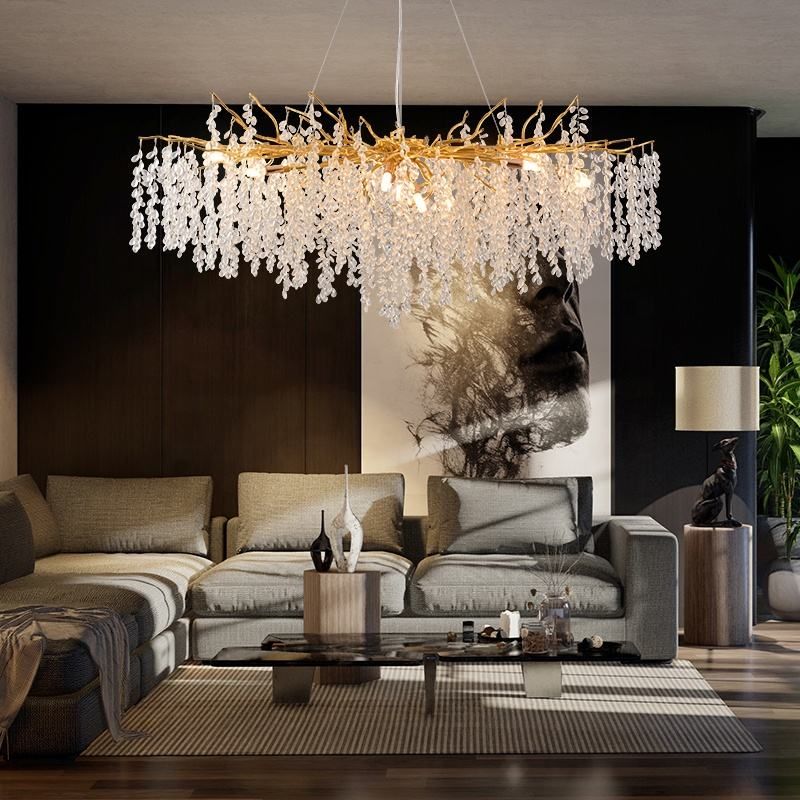 Vines Grand Branch Chandelier-Fullstarlighting