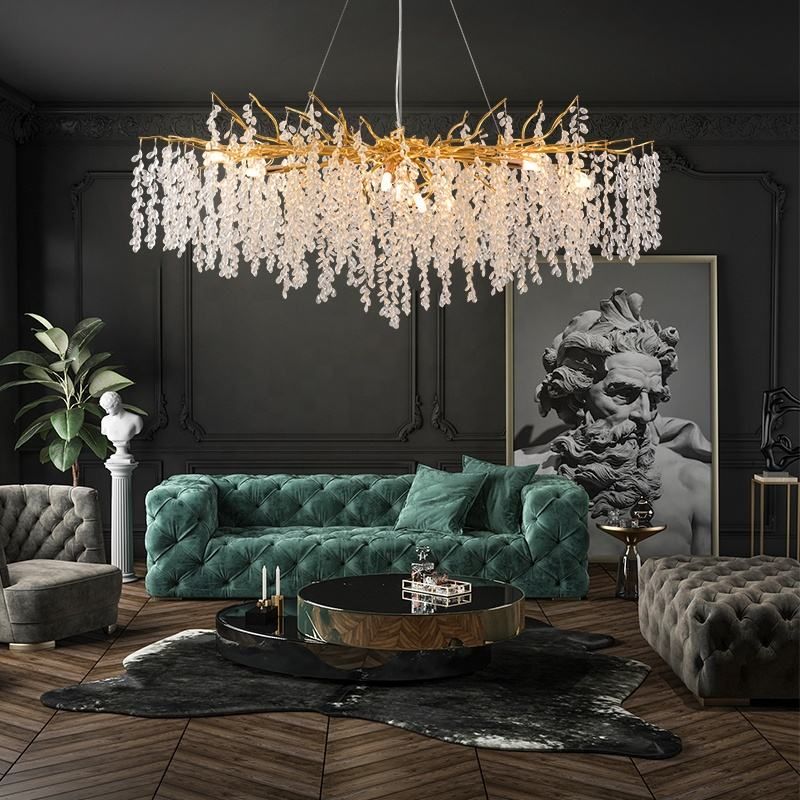 Vines Grand Branch Chandelier-Fullstarlighting