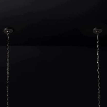 Vitangle Rectangular Brass Crystal Chandelier 54"-Fullstarlighting