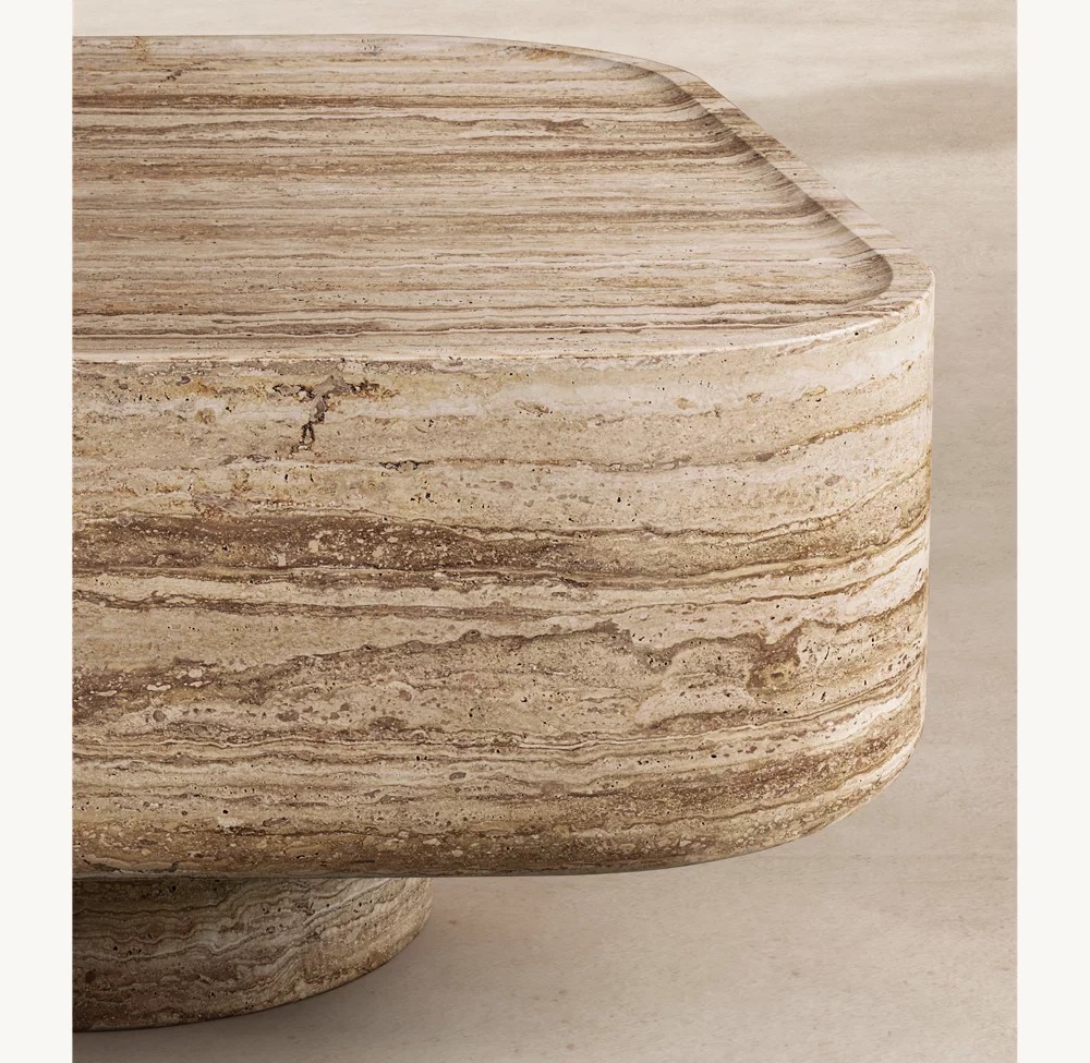 Vitolor Carved Coffee Table