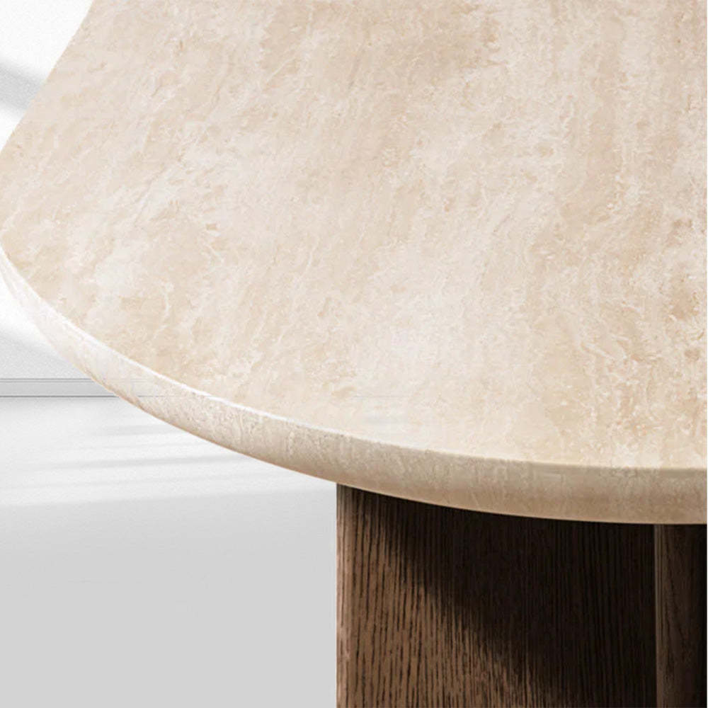 Vivian Cross-Base Rectangular Dining Table-Fullstarlighting