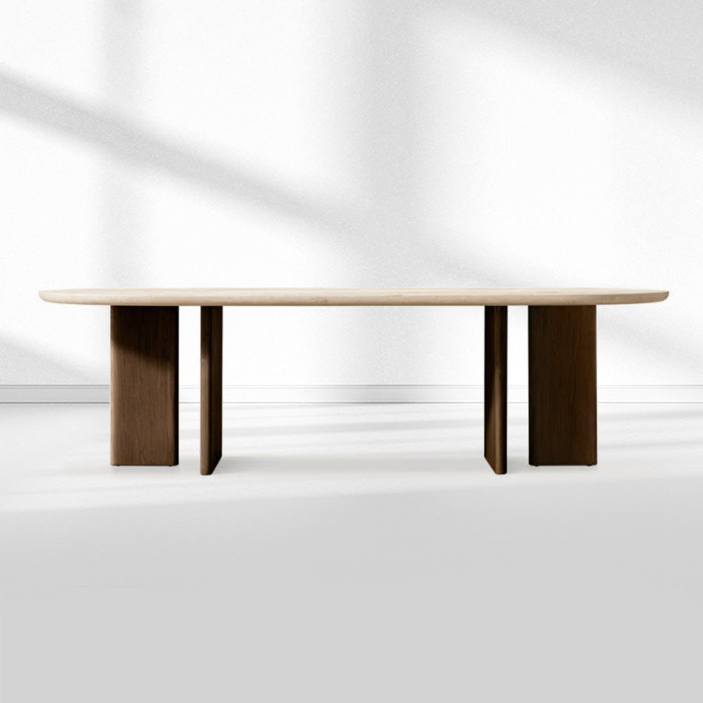Vivian Rectangular Dining Table-Fullstarlighting