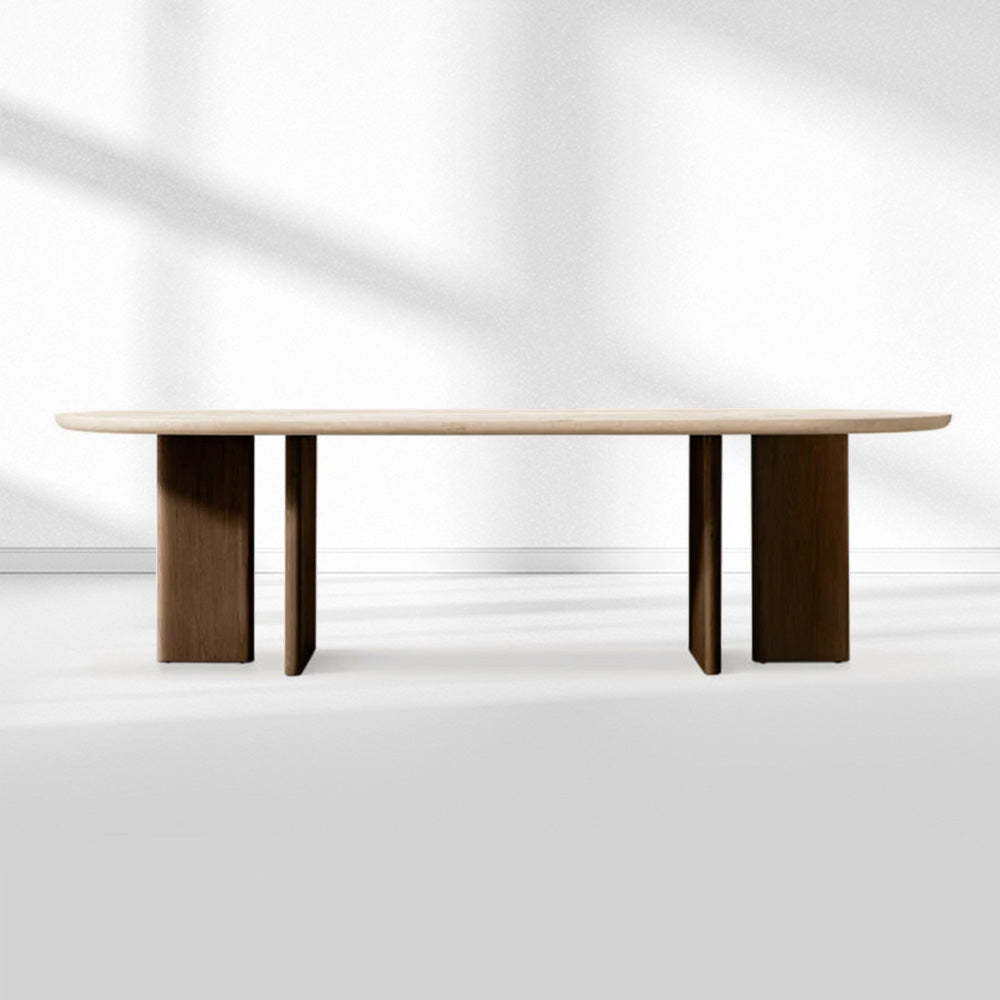 Vivian Rectangular Dining Table-Fullstarlighting