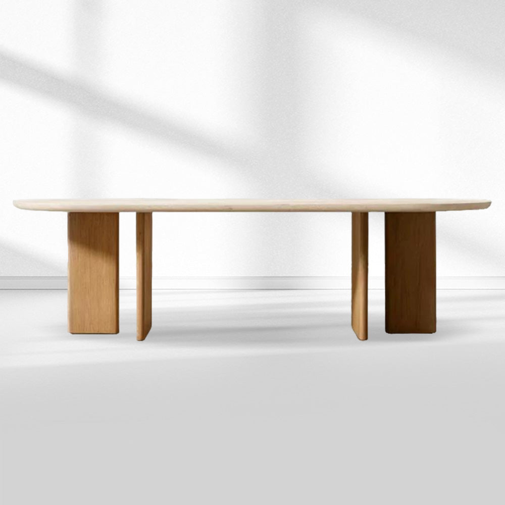 Vivian Rectangular Dining Table-Fullstarlighting