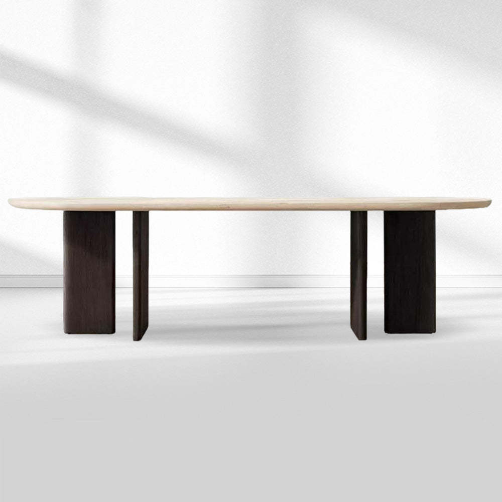 Vivian Rectangular Dining Table-Fullstarlighting