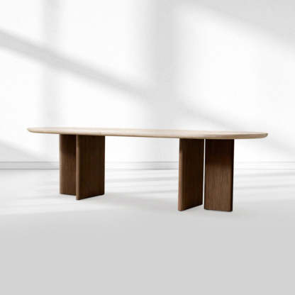 Vivian Rectangular Dining Table-Fullstarlighting