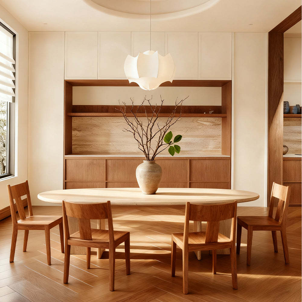 Vivian Rectangular Dining Table-Fullstarlighting