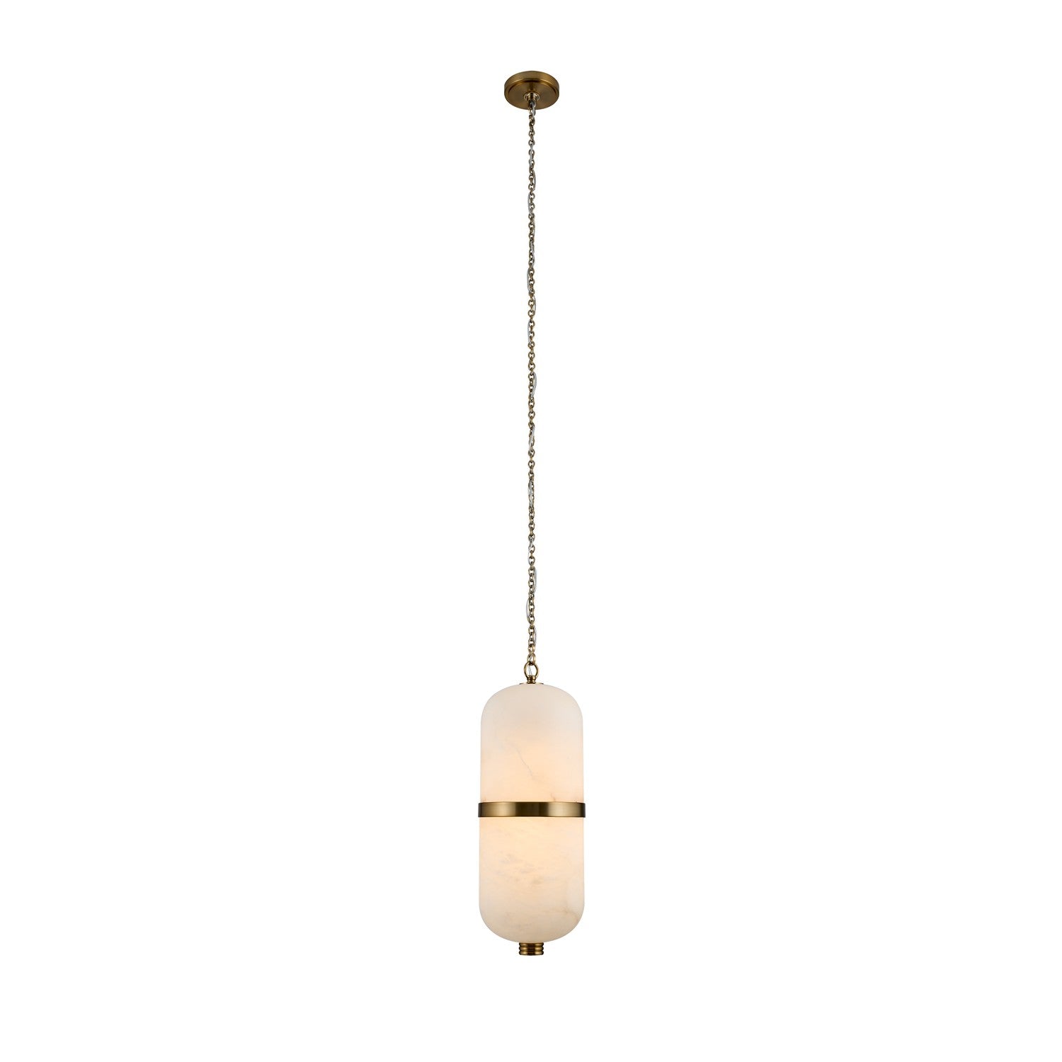 Volterra Alabaster LED Pendant-Fullstarlighting