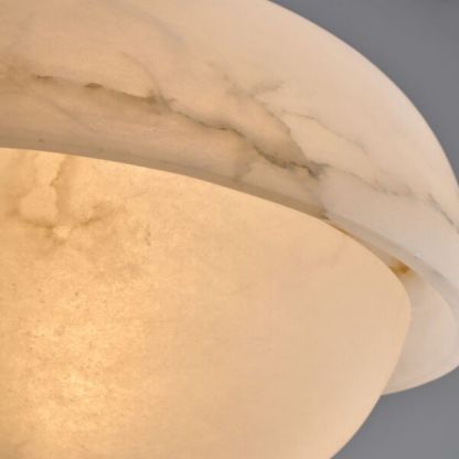 Volterra Alabaster LED Pendant 17”-Fullstarlighting