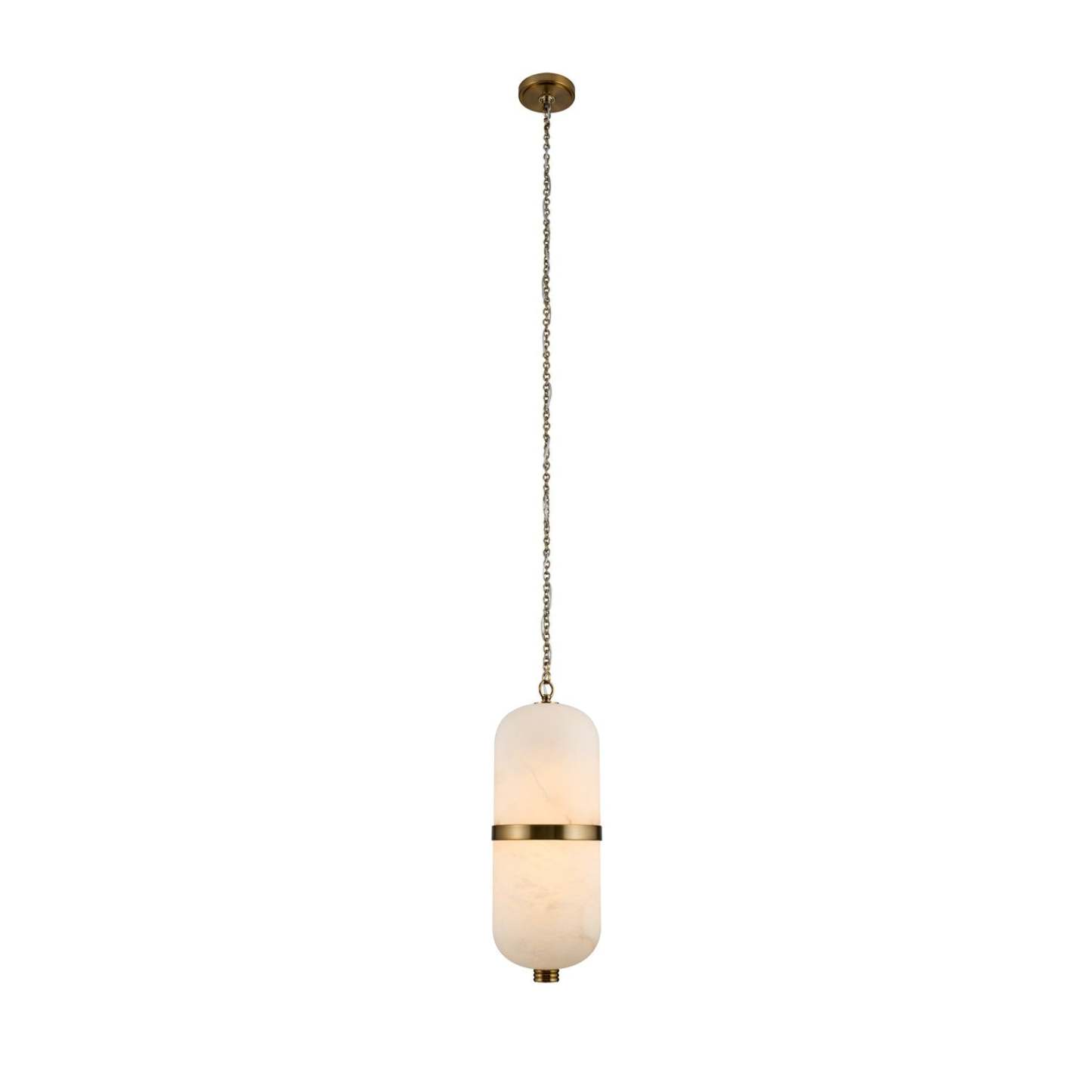 Volterra Alabaster LED Pendant-Fullstarlighting