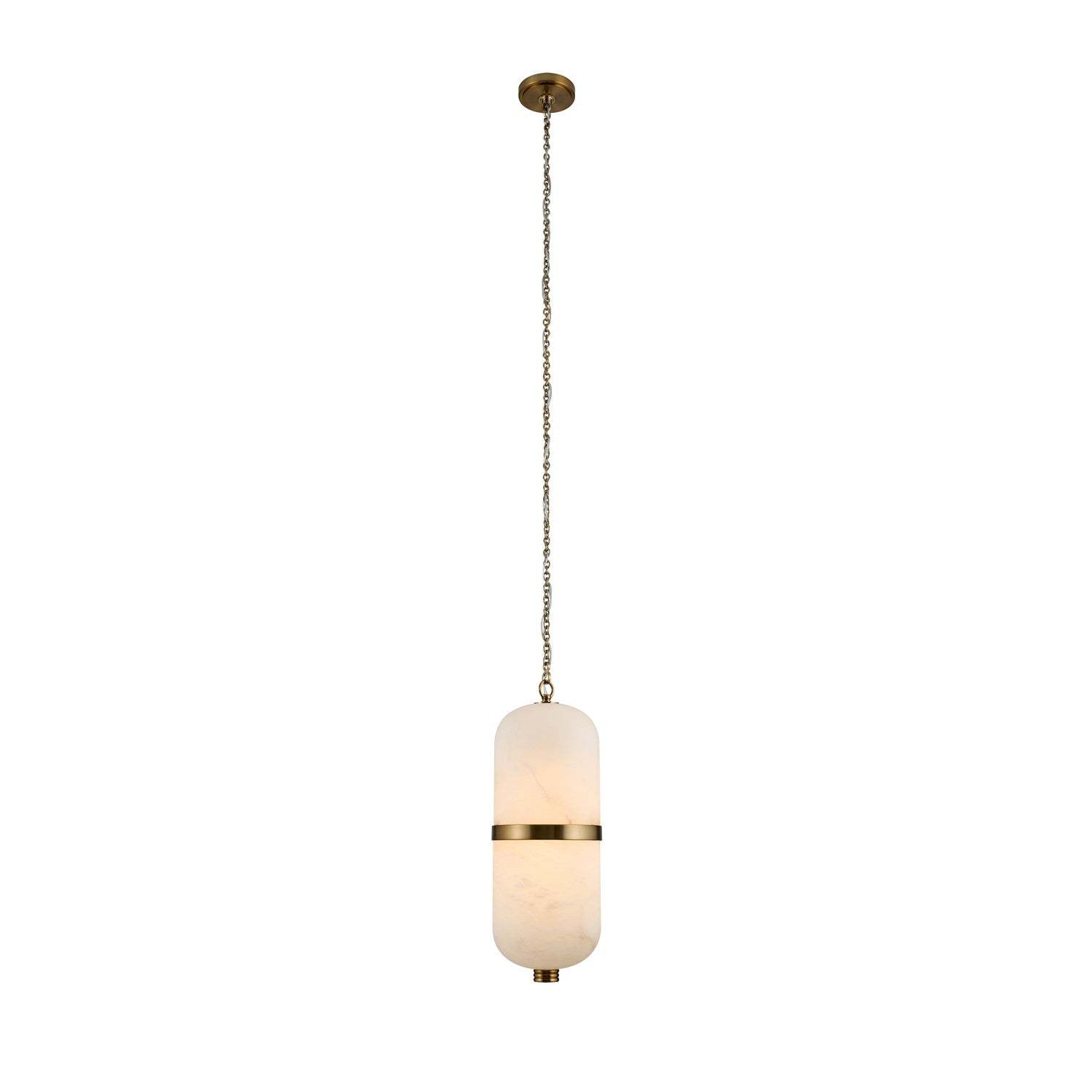 Volterra Alabaster LED Pendant-Fullstarlighting