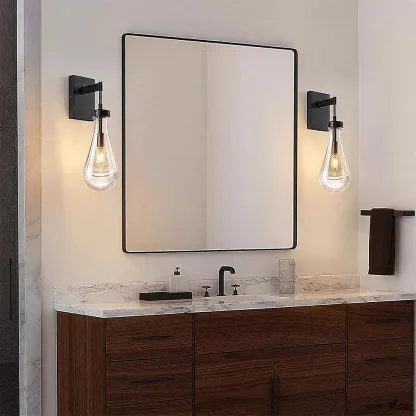 Raindrop Rod Wall Sconce