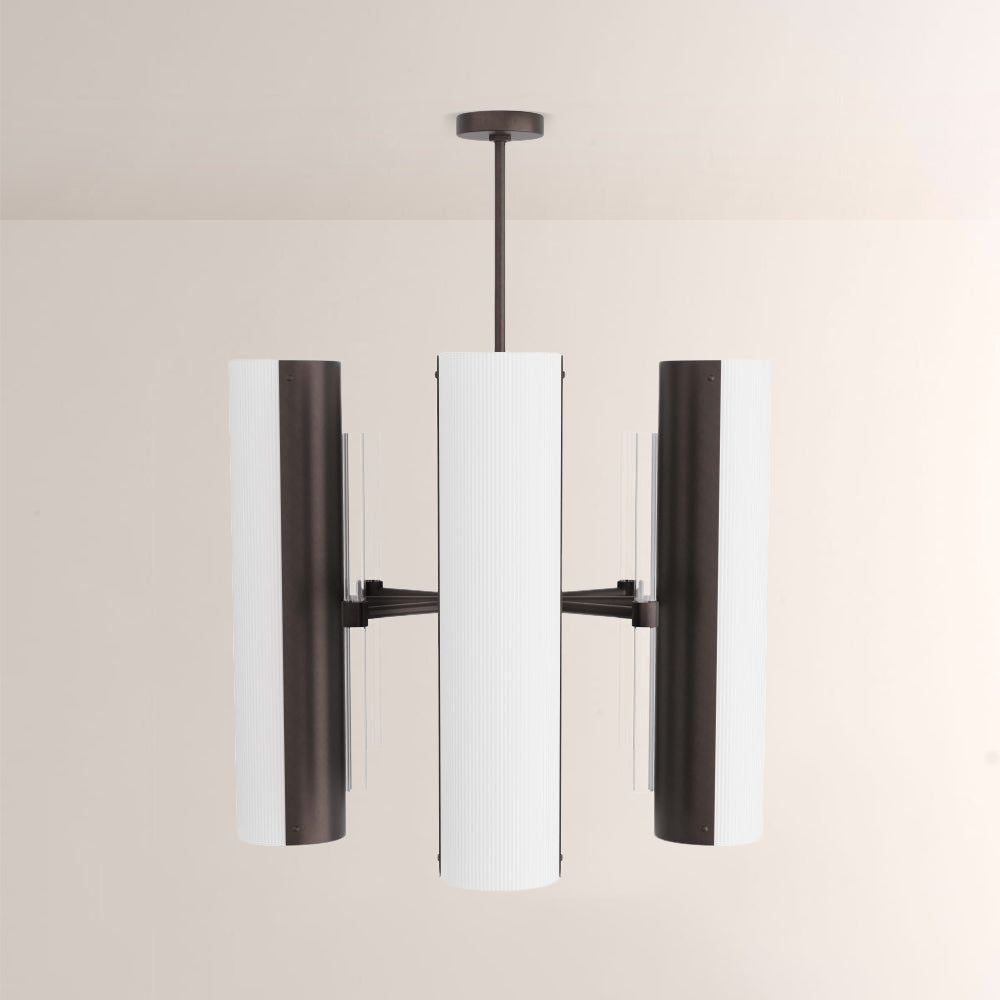 Walsh Round Metal Chandelier-Fullstarlighting