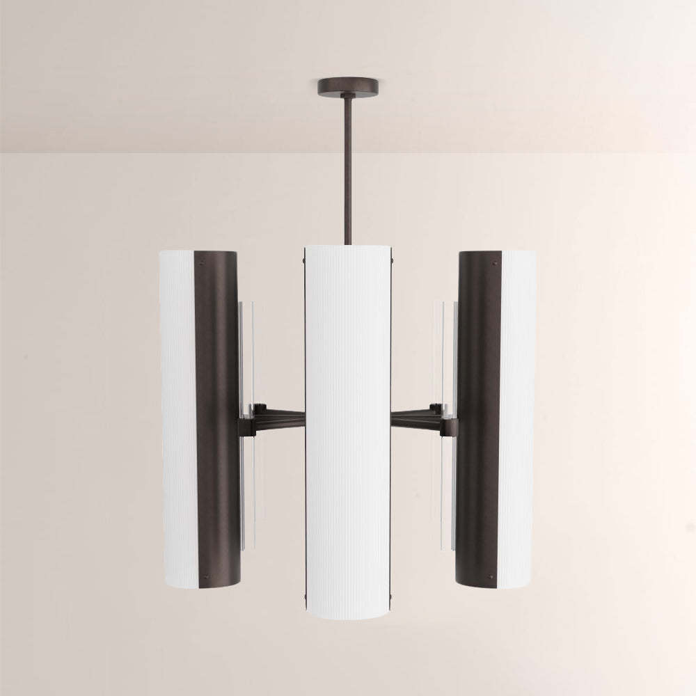 Walsh Round Metal Chandelier-Fullstarlighting