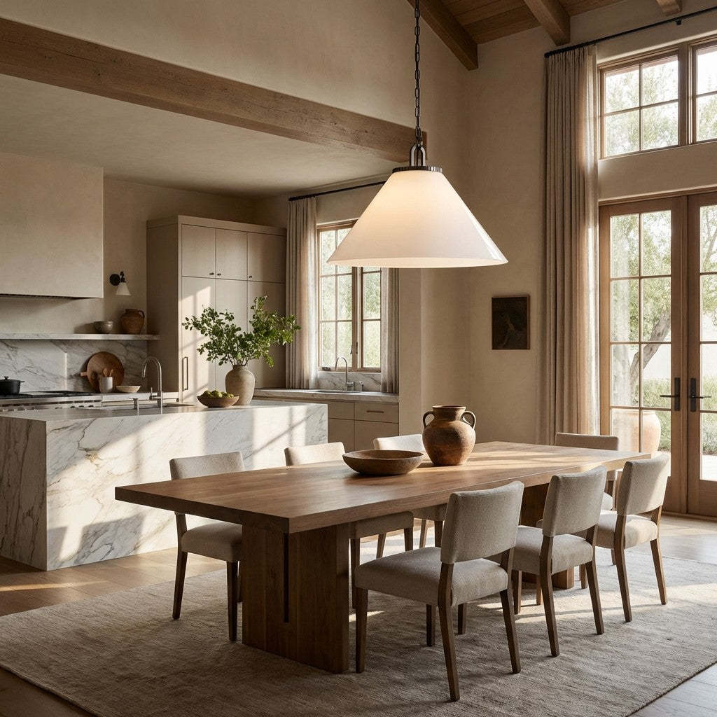 Wescott Cone Flush Mount-Fullstarlighting