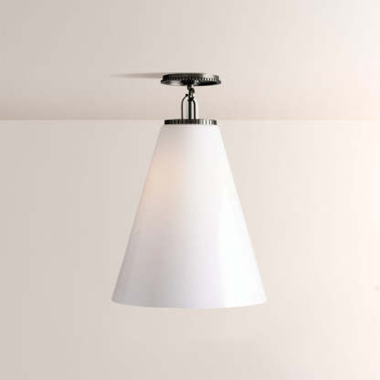 Wescott Cone Flush Mount-Fullstarlighting