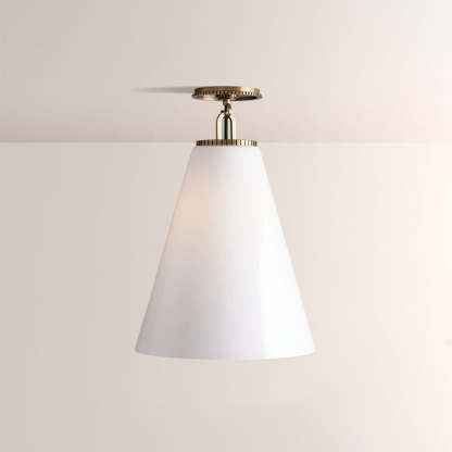 Wescott Cone Flush Mount-Fullstarlighting