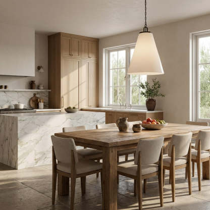 Wescott Cone Flush Mount-Fullstarlighting