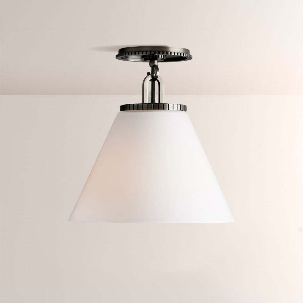 Wescott Cone Flush Mount-Fullstarlighting