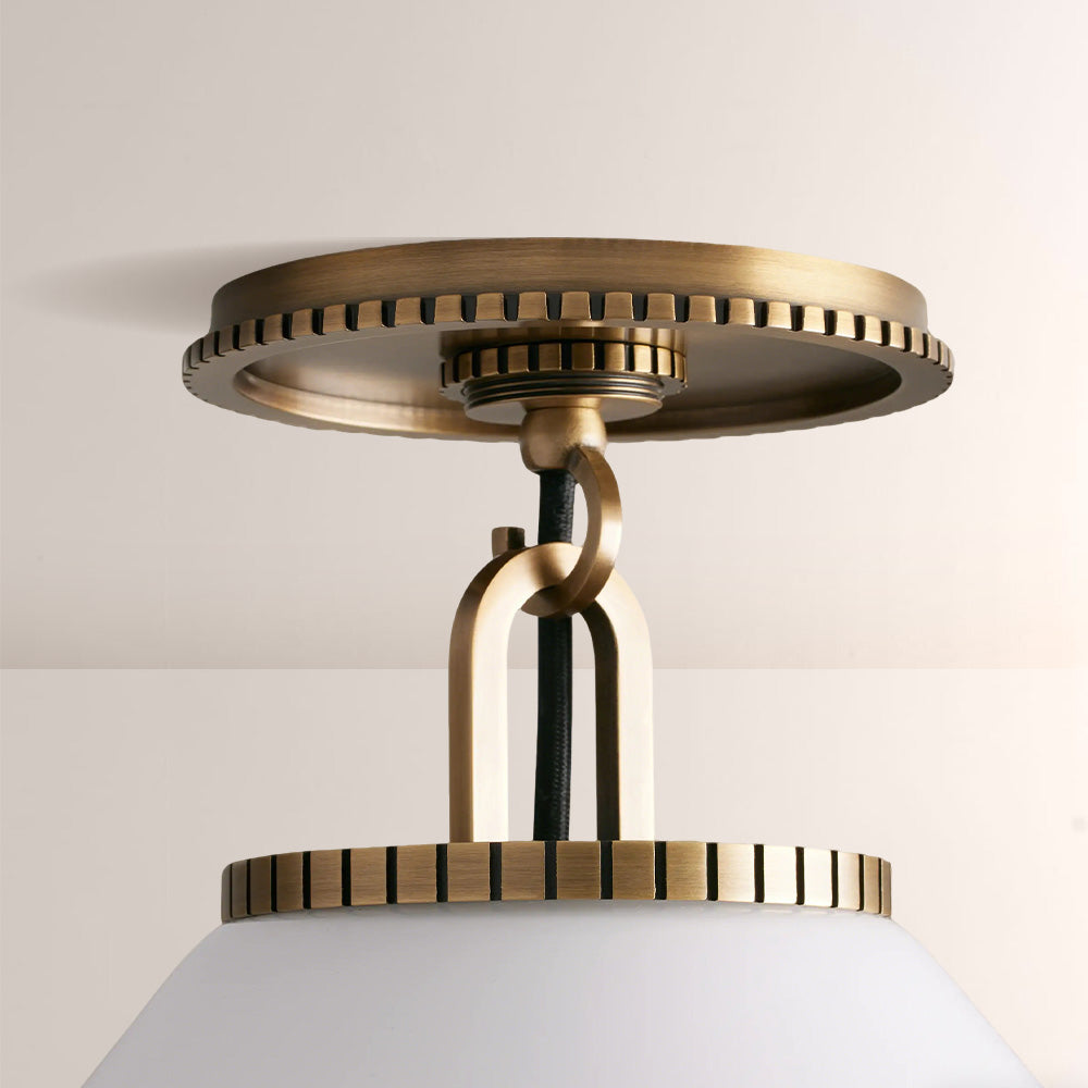 Wescott Cone Flush Mount-Fullstarlighting