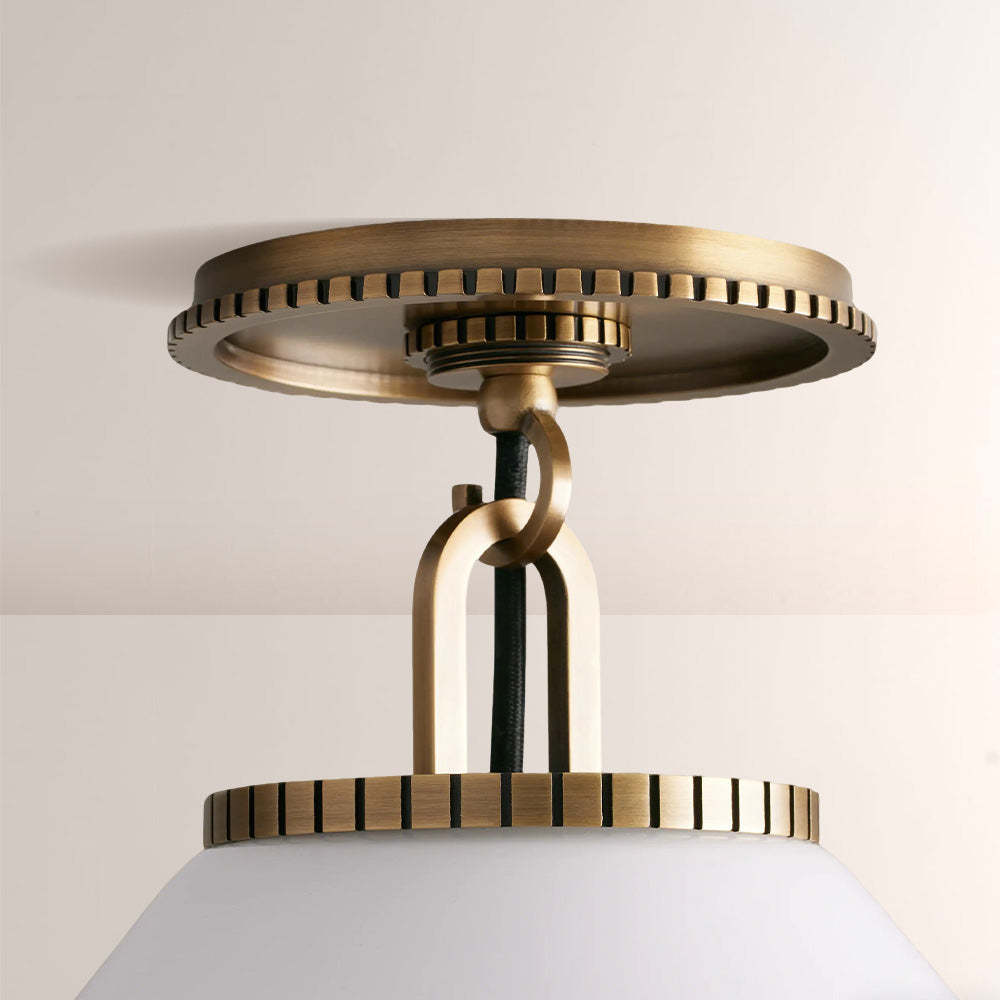 Wescott Cone Flush Mount-Fullstarlighting