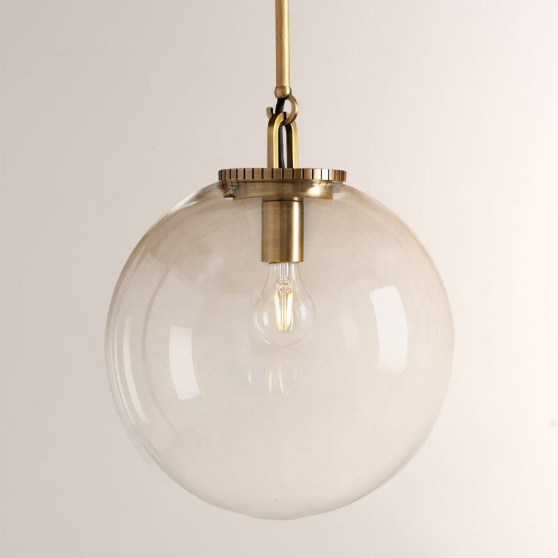 Wescott Globe Pendant with Rod