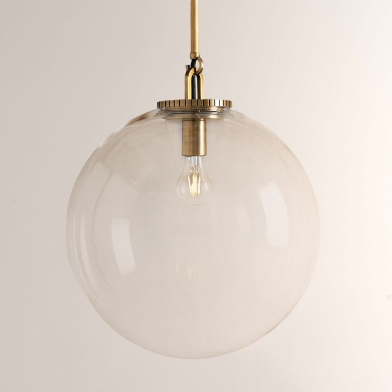 Wescott Globe Pendant with Rod