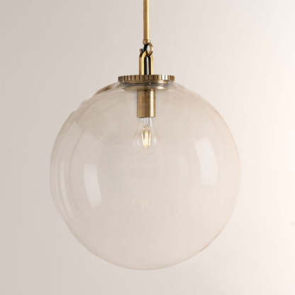 Wescott Globe Pendant with Rod