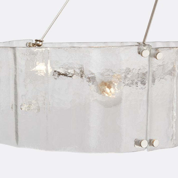 Willamette Oval Crystal Chandelier 60"