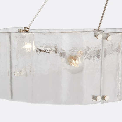 Willamette Oval Crystal Chandelier 60"
