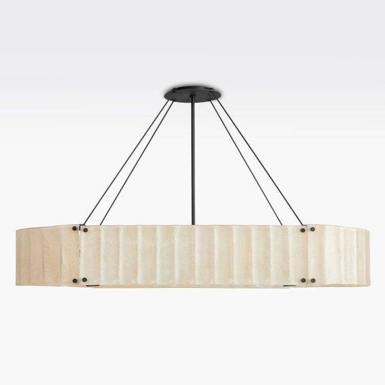 Willamette Oval Crystal Chandelier 60"