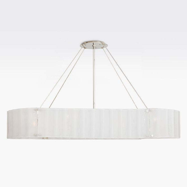 Willamette Oval Crystal Chandelier 60"