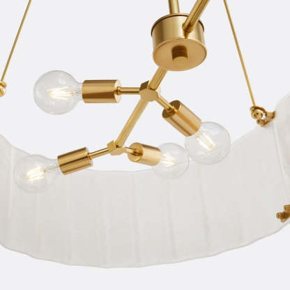 Willamette Oval Crystal Chandelier 60"