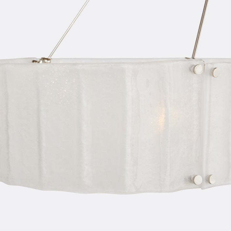 Willamette Oval Crystal Chandelier 60"
