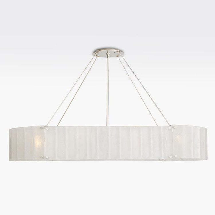 Willamette Oval Crystal Chandelier 60"