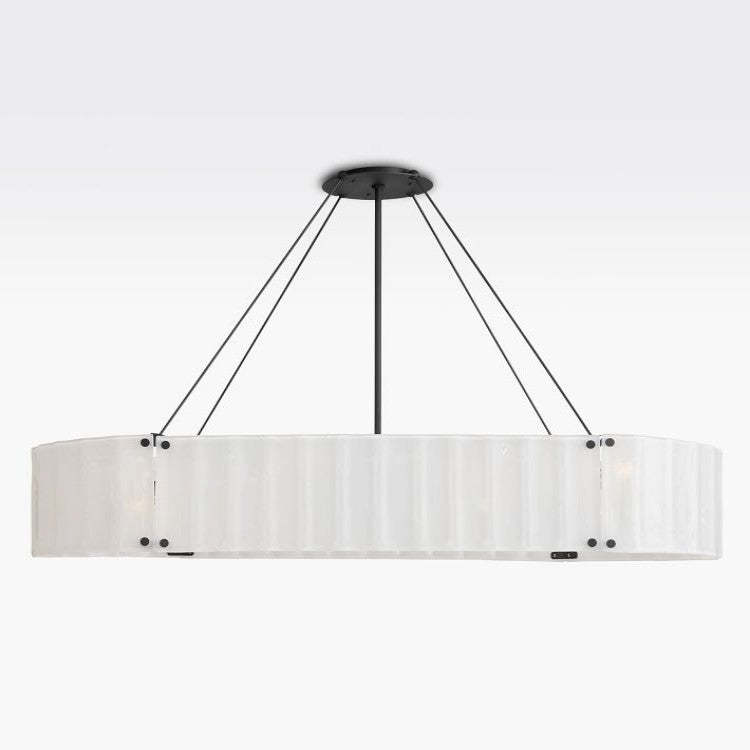 Willamette Oval Crystal Chandelier 60"