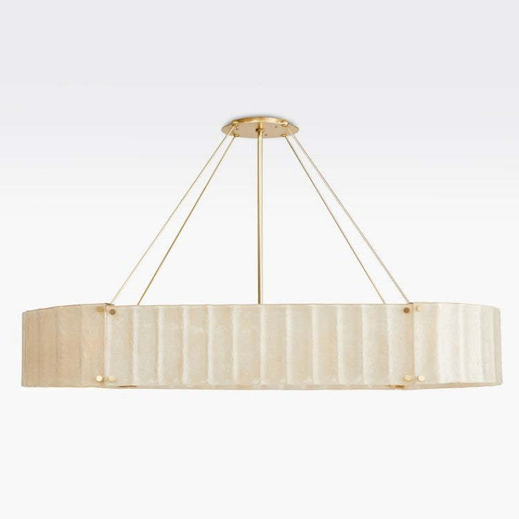Willamette Oval Crystal Chandelier 60"