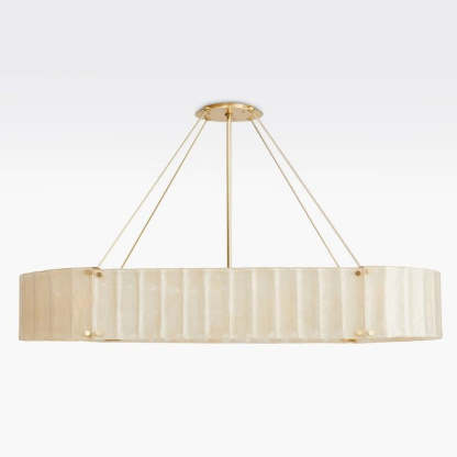 Willamette Oval Crystal Chandelier 60"