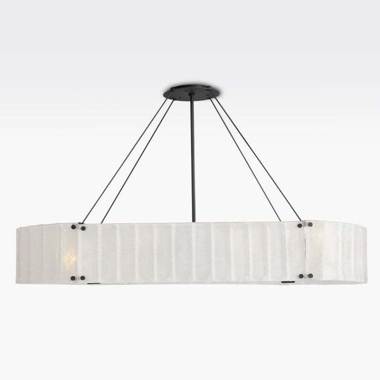 Willamette Oval Crystal Chandelier 60"