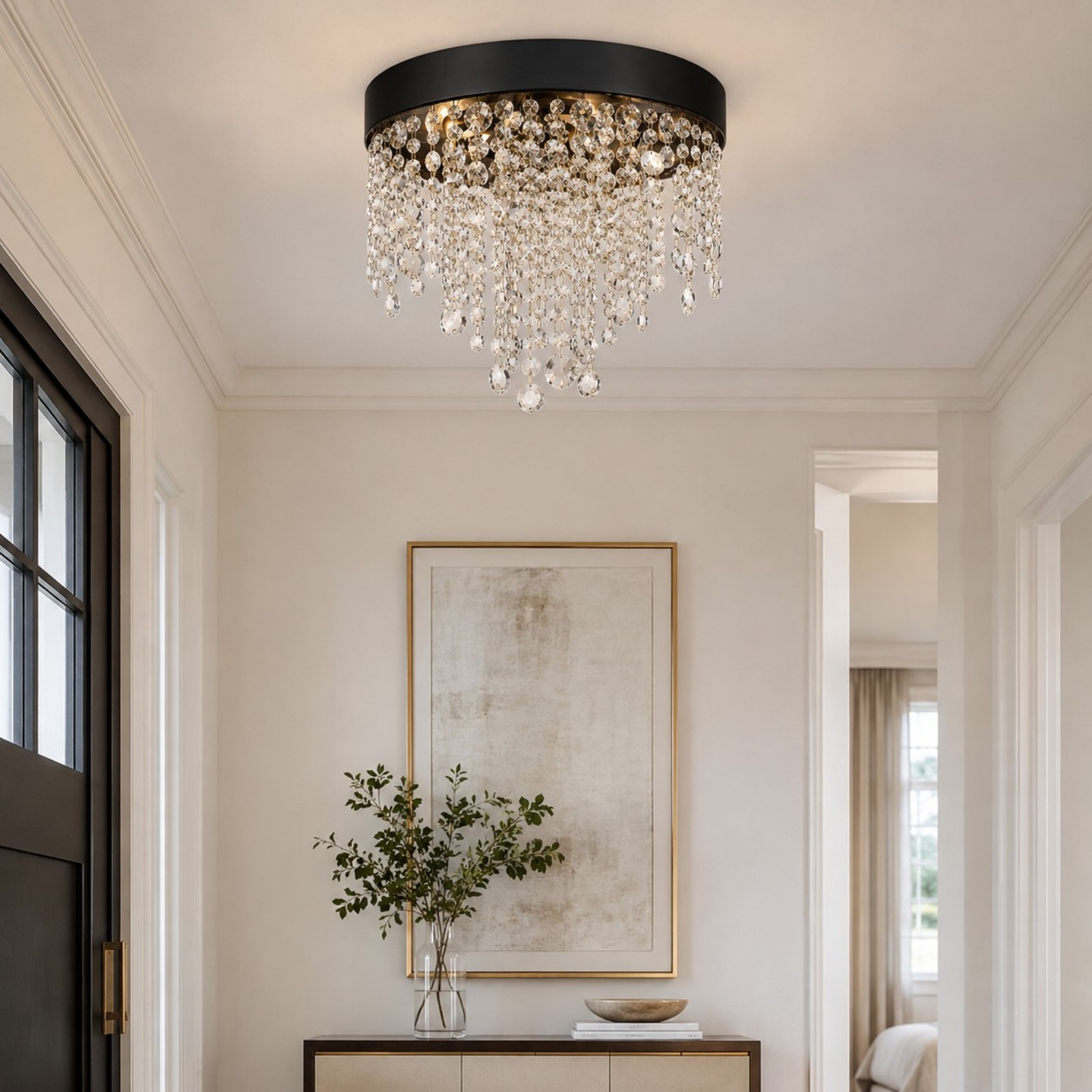 Winham 4 Light 16 inch Flush Mount